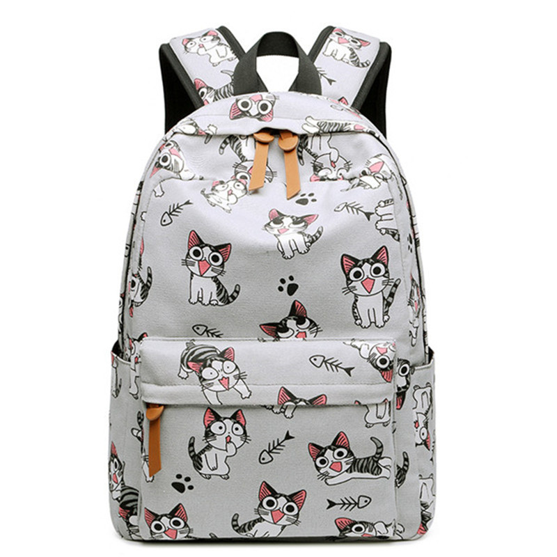 Školní batoh s koťaty