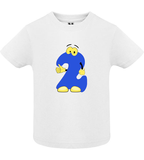 Dětské tričko, modrá postavička 2