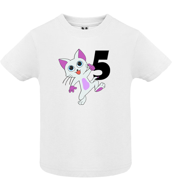 Narozeninové tričko s kočkou 5