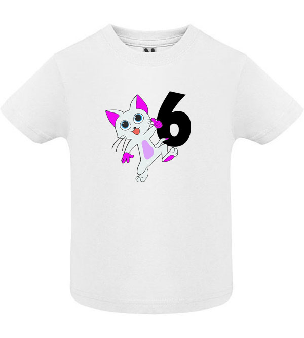 Narozeninové tričko s kočkou 6